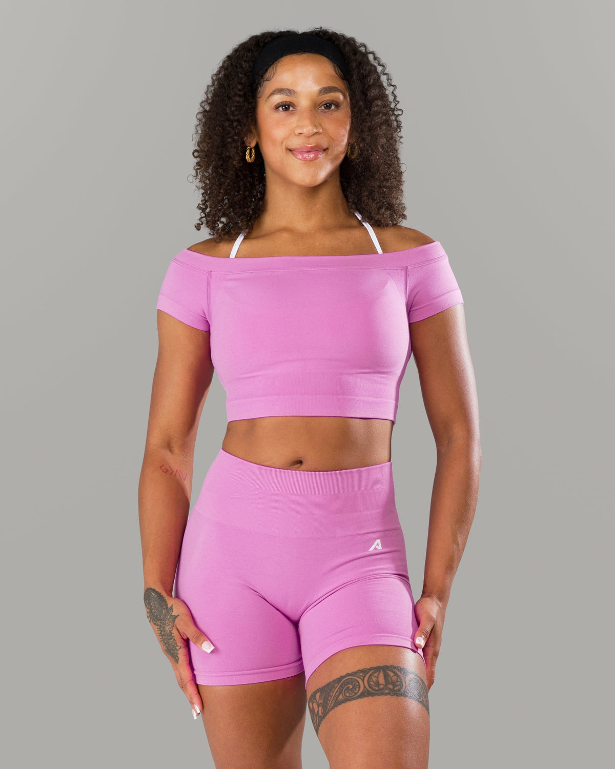 Halley SS - Orchid - Workout Clothes | Alphalete