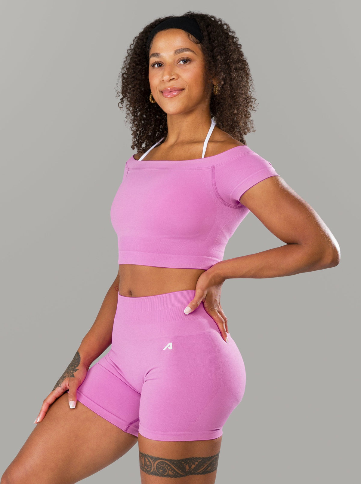 Halley SS - Orchid - Workout Clothes | Alphalete
