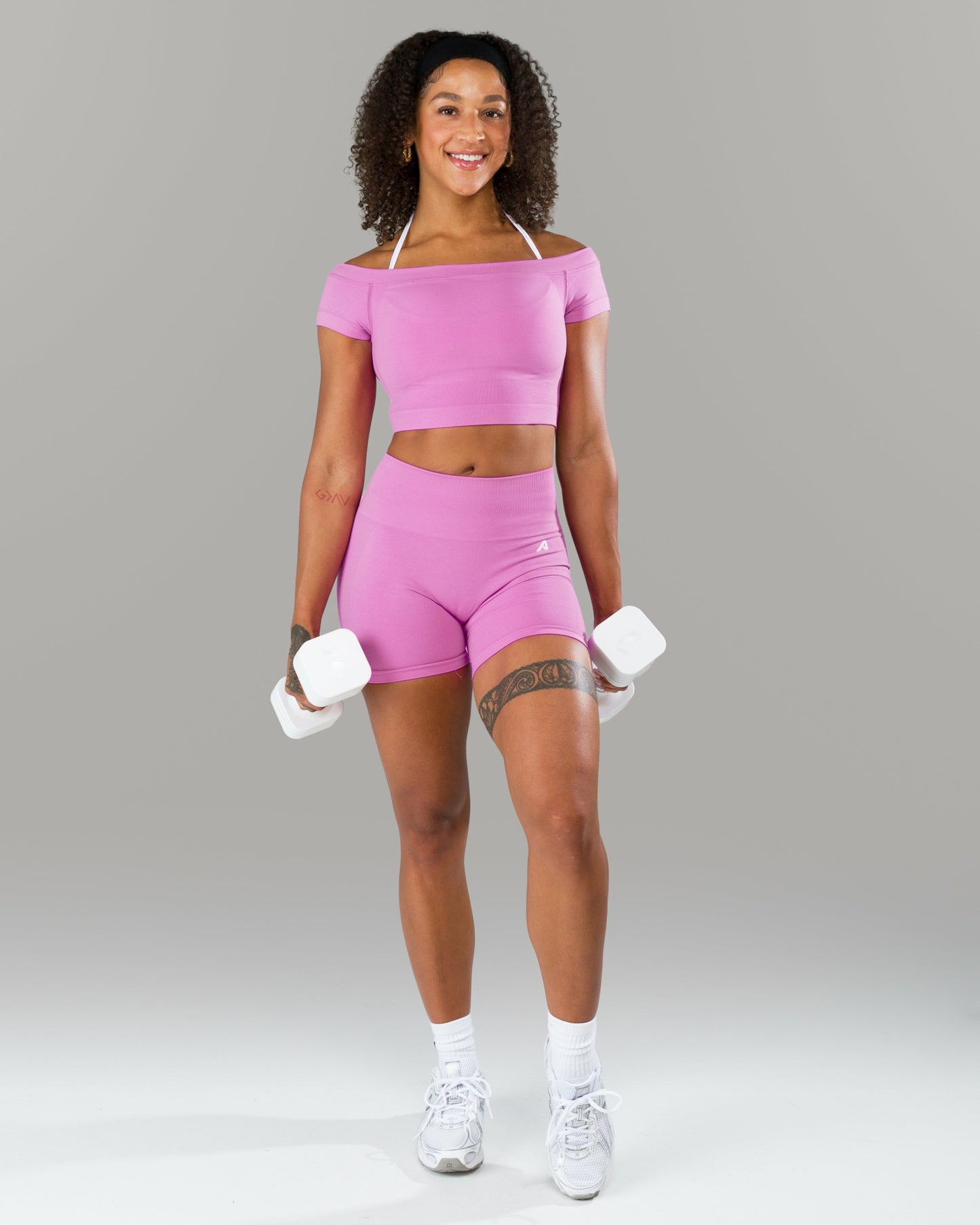 Halley SS - Orchid - Workout Clothes | Alphalete