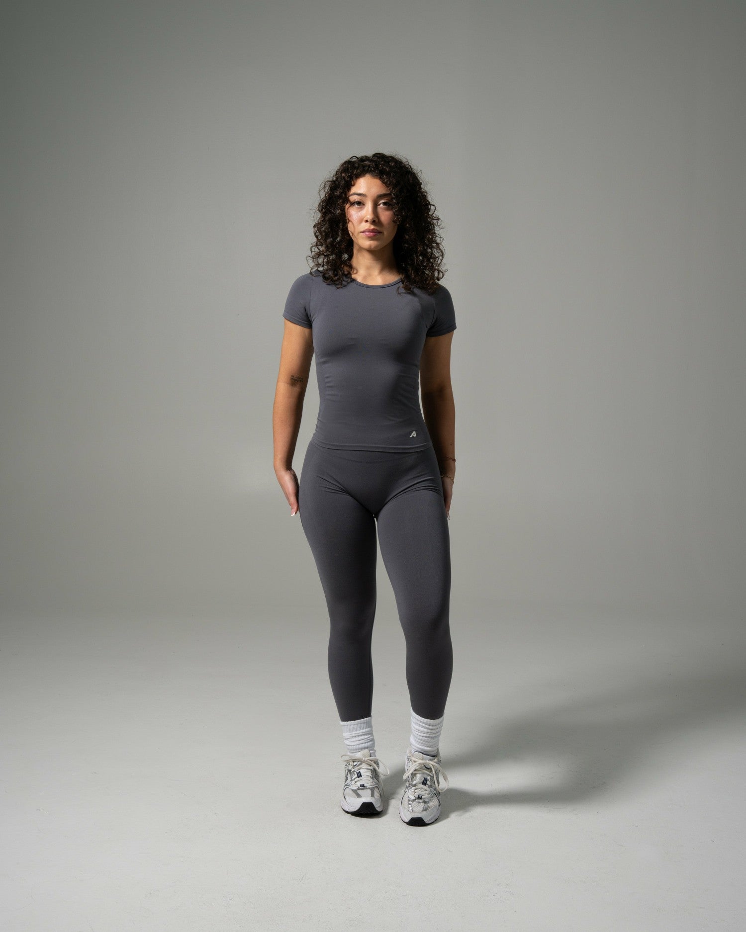 Glass Tee - Thunderstorm - Workout Clothes For Women | Alphalete