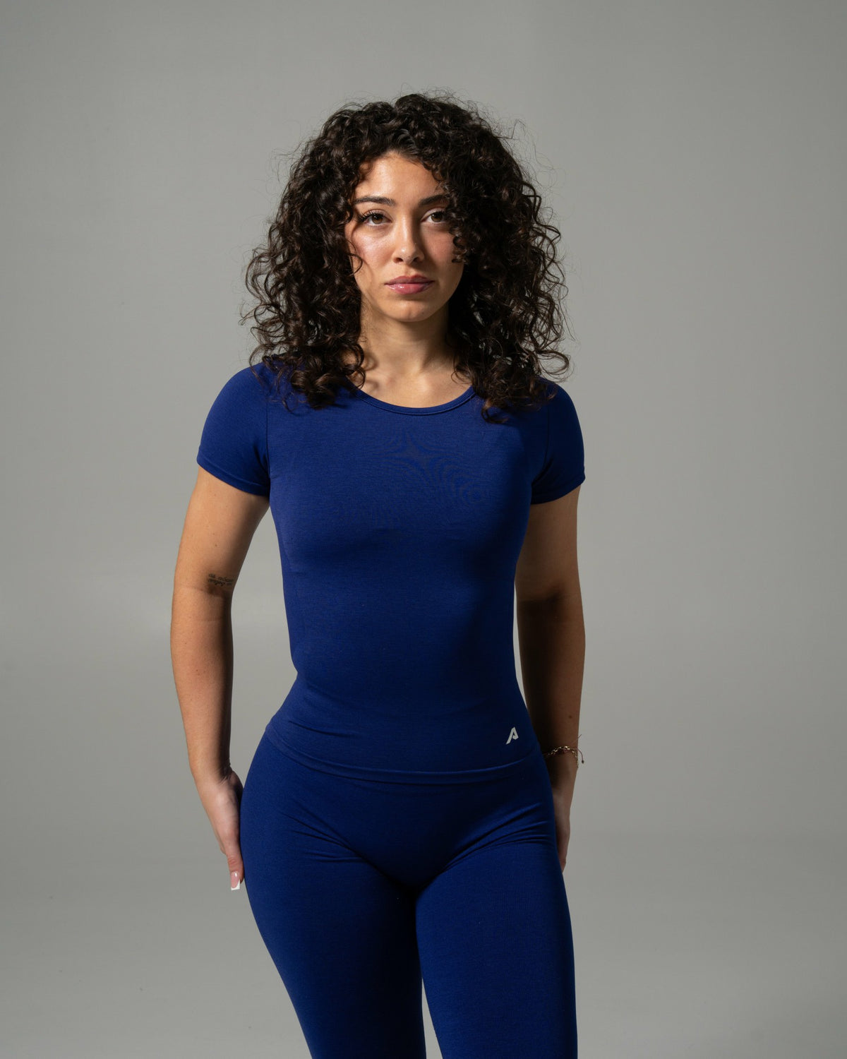 Glass Tee - Indigo - Workout Clothes For Women | Alphalete