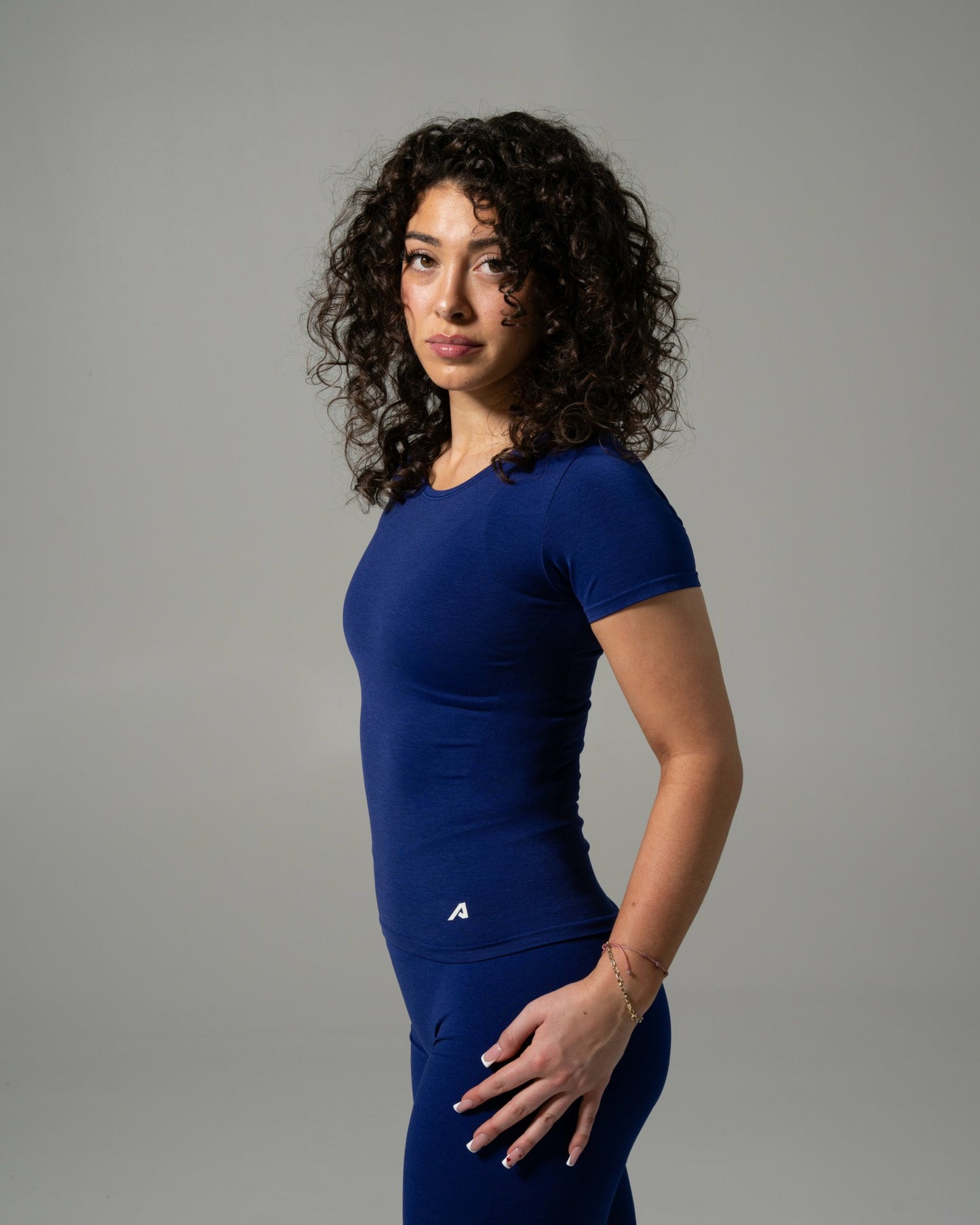 Glass Tee - Indigo - Workout Clothes For Women | Alphalete