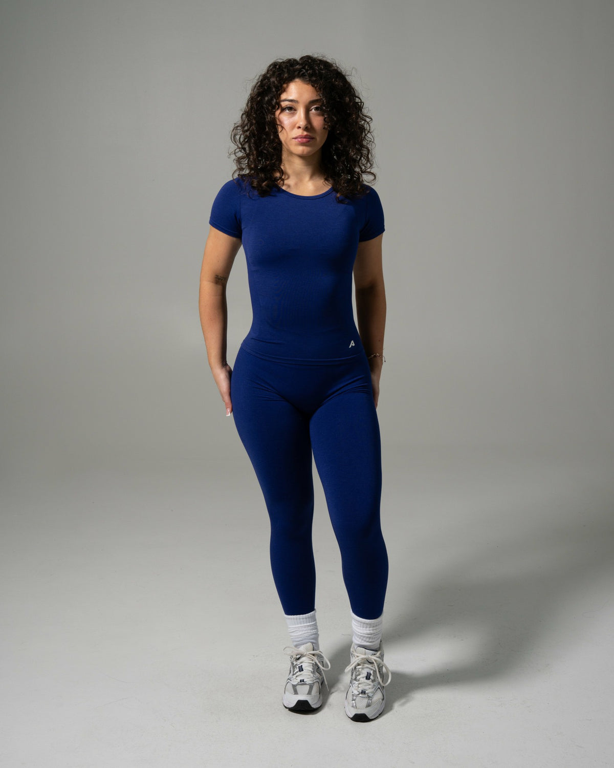 Glass Tee - Indigo - Workout Clothes For Women | Alphalete