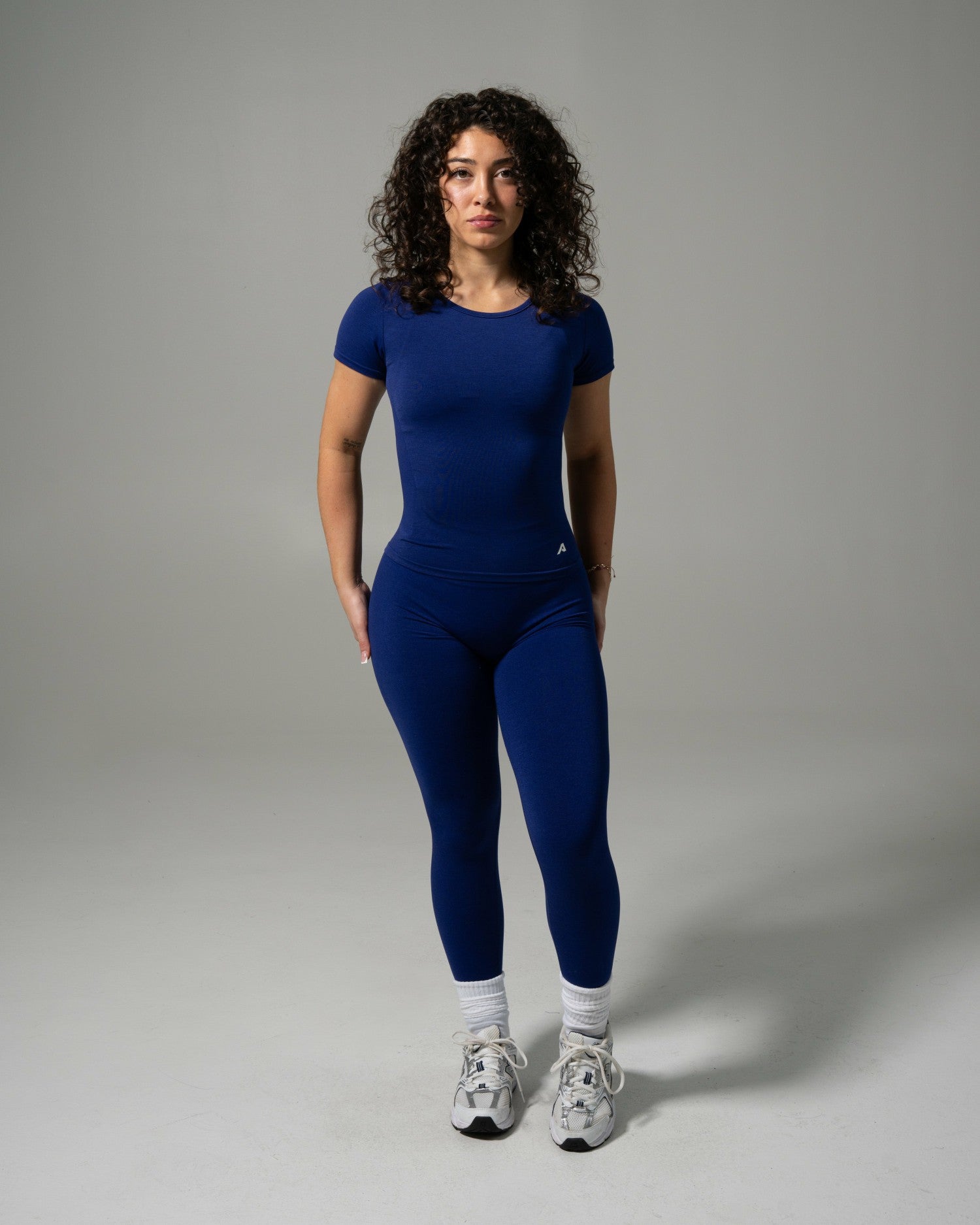 Glass Tee - Indigo - Workout Clothes For Women | Alphalete