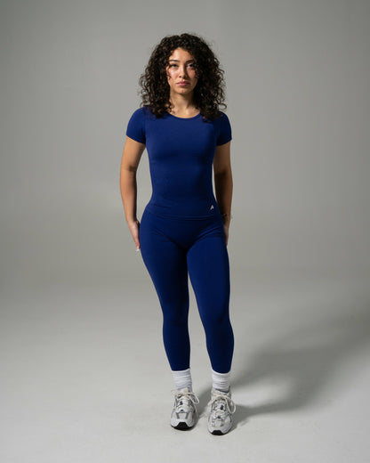 Glass Tee - Indigo - Workout Clothes For Women | Alphalete