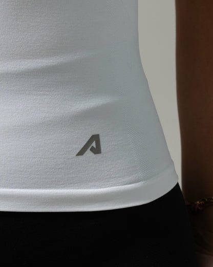 Glass Tee - White - Workout Clothes For Women | Alphalete