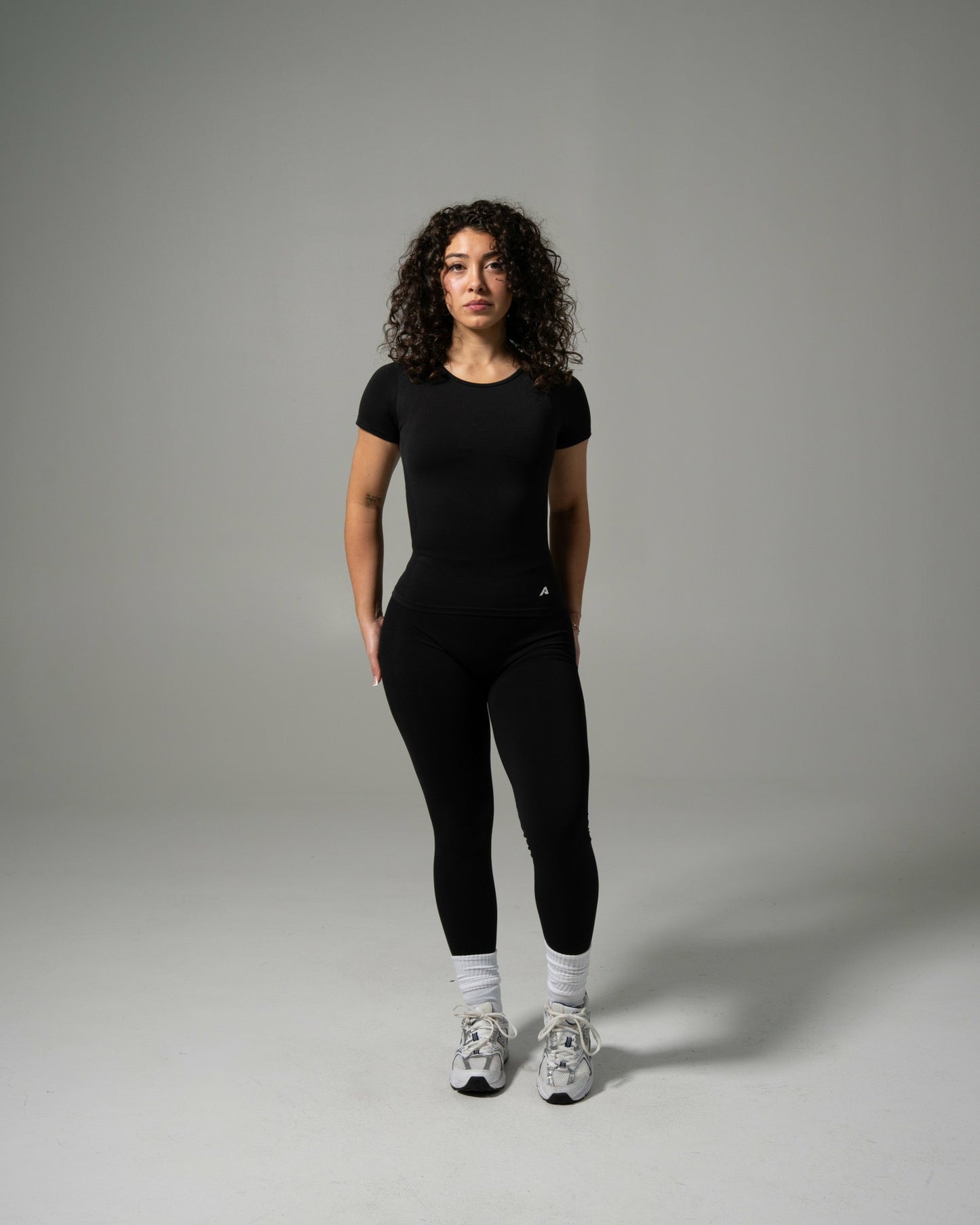 Glass Tee - Black - Workout Clothes For Women | Alphalete