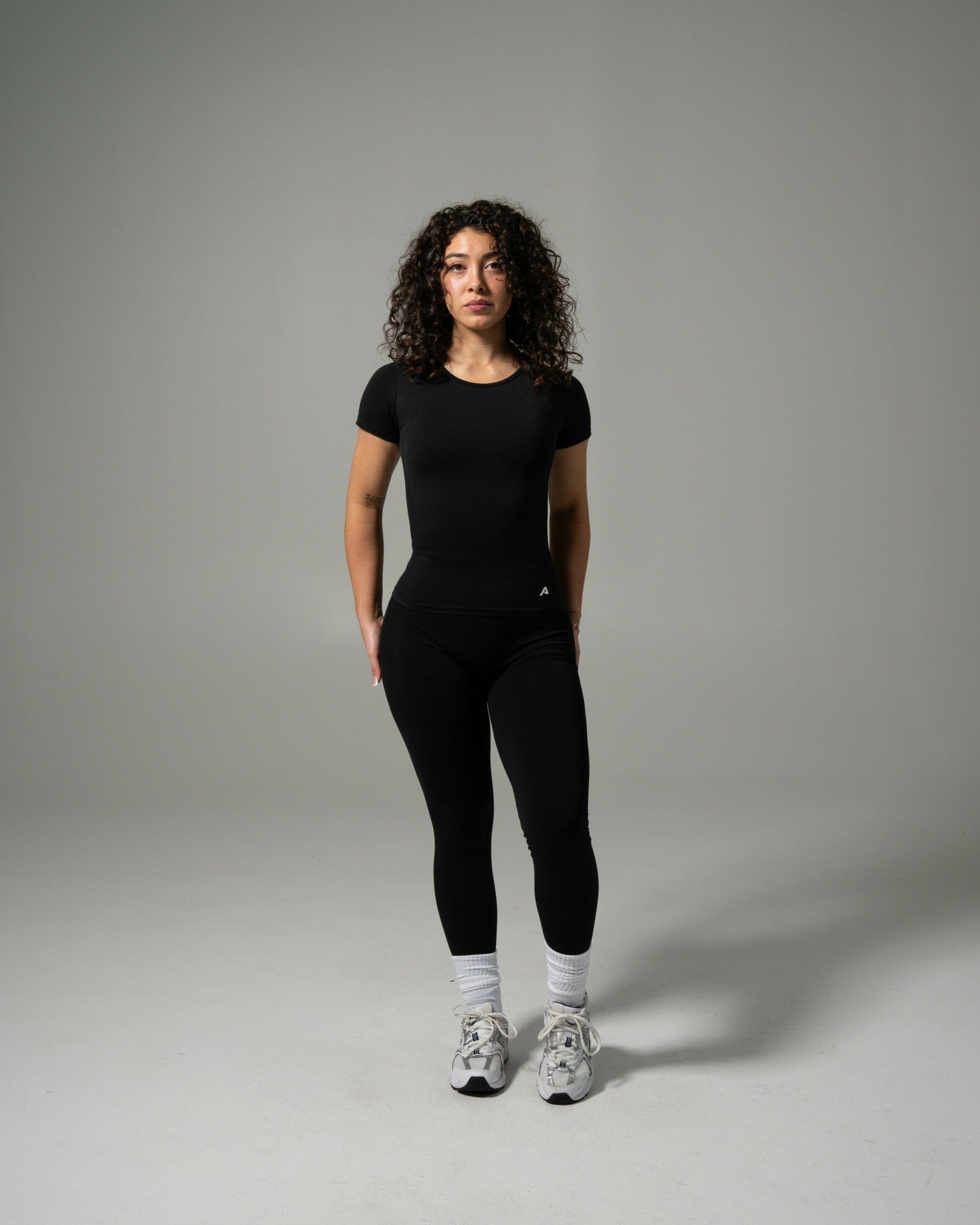 Glass Tee - Black - Workout Clothes For Women | Alphalete