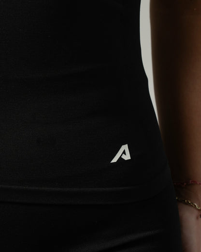 Glass Tee - Black - Workout Clothes For Women | Alphalete