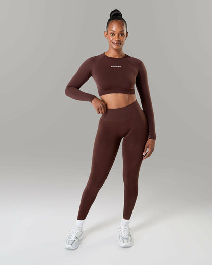 Amplify LS - Cashmere - Workout Clothes | Alphalete