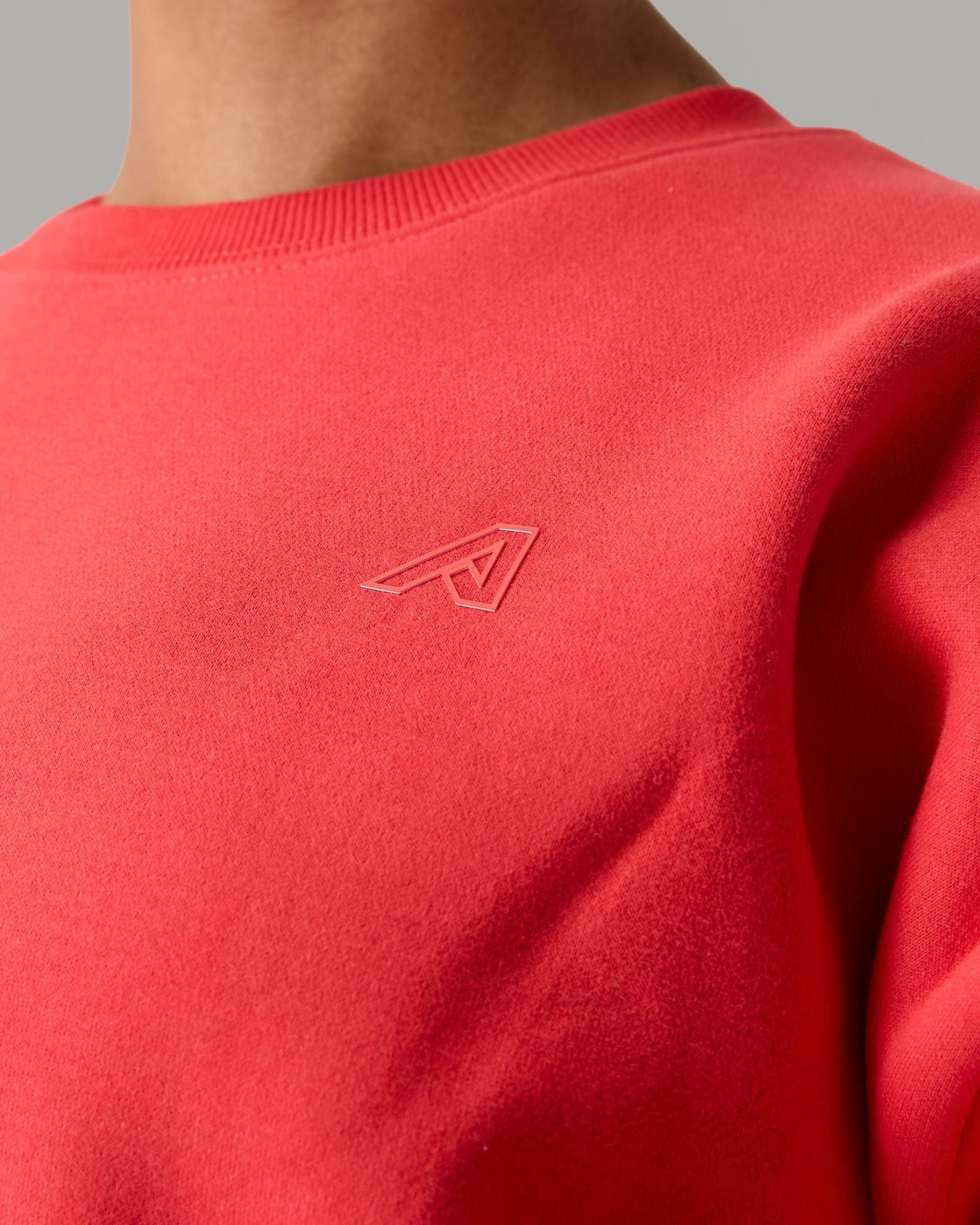 Staple Crewneck - Formula Red - Workout Clothes | Alphalete