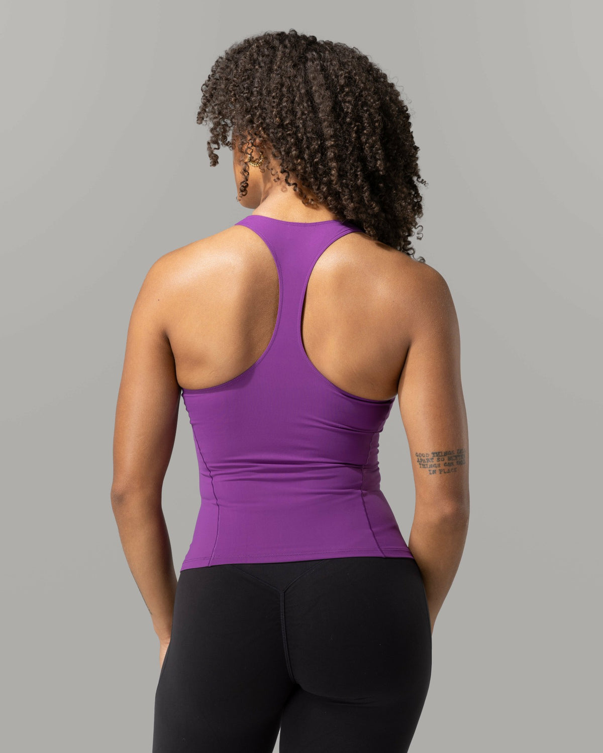Flex Tank Long - Iris - Workout Clothes For Women | Alphalete