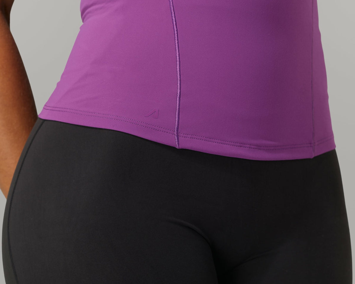 Flex Tank Long - Iris - Workout Clothes For Women | Alphalete