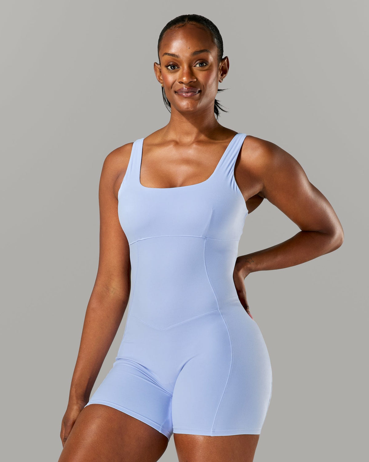 Starr Bodysuit - Skyline - Workout Clothes For Women | Alphalete