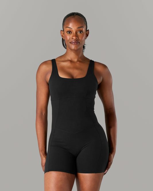 Starr Bodysuit - Black - Workout Clothes For Women | Alphalete