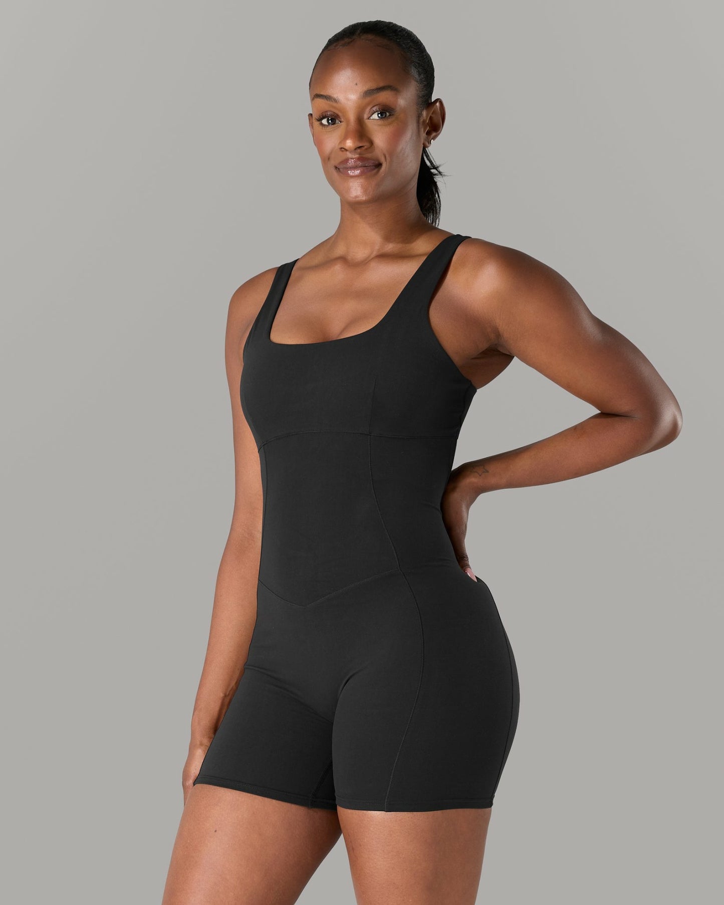 Starr Bodysuit - Black - Workout Clothes For Women | Alphalete