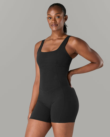 Starr Bodysuit - Black - Workout Clothes For Women | Alphalete