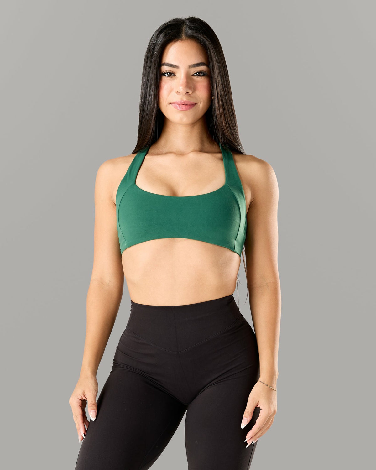 Corinna Bra A/B - Court Green - Best Sports Bra | Alphalete