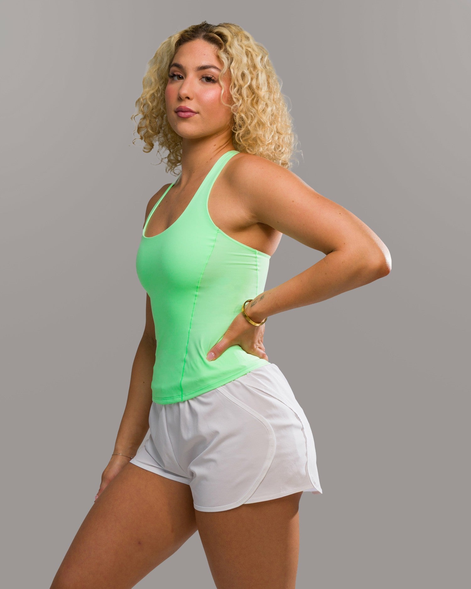 Flex Tank Long - Neon Spring - Workout Clothes For Women | Alphalete
