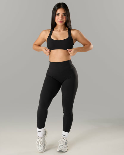 Corinna Bra A/B - Black - Best Sports Bra | Alphalete
