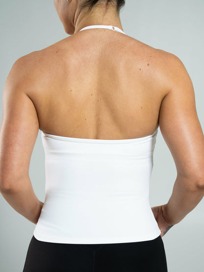 Reform Tank - White - Workout Clothes For Women | Alphalete