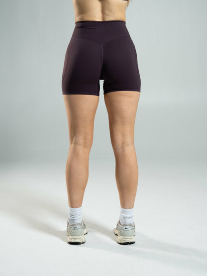 Aura Ultra-High Rise Short - Black Garnet | Alphalete