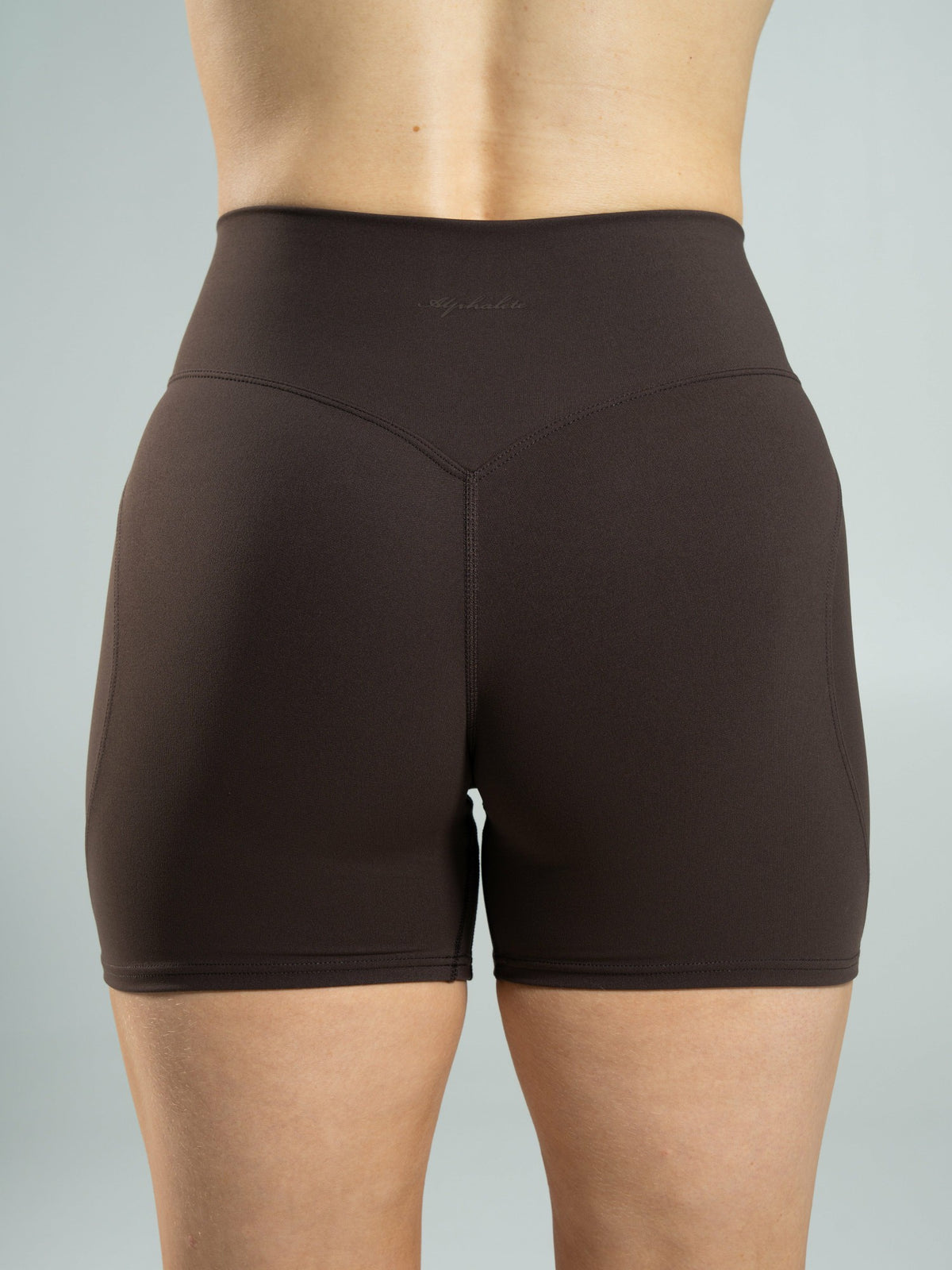 Aura Ultra-High Rise Short - Walnut | Alphalete