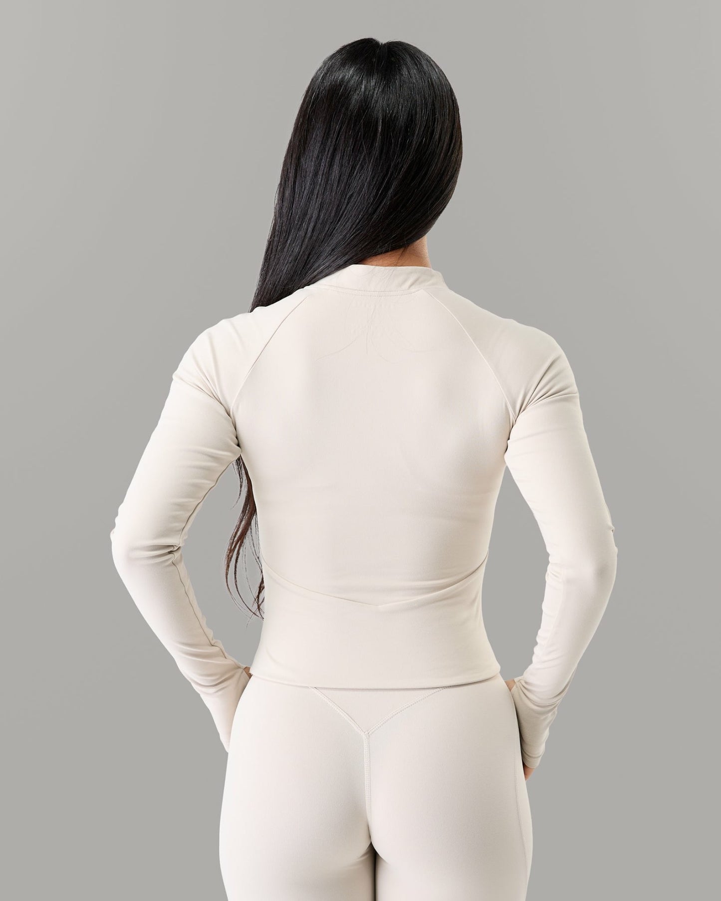 Aura Sculpt Jacket - Wheat - Workout Clothes For Women | Alphalete