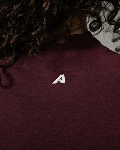 Glass Jacket - Merlot - Workout Clothes For Women | Alphalete