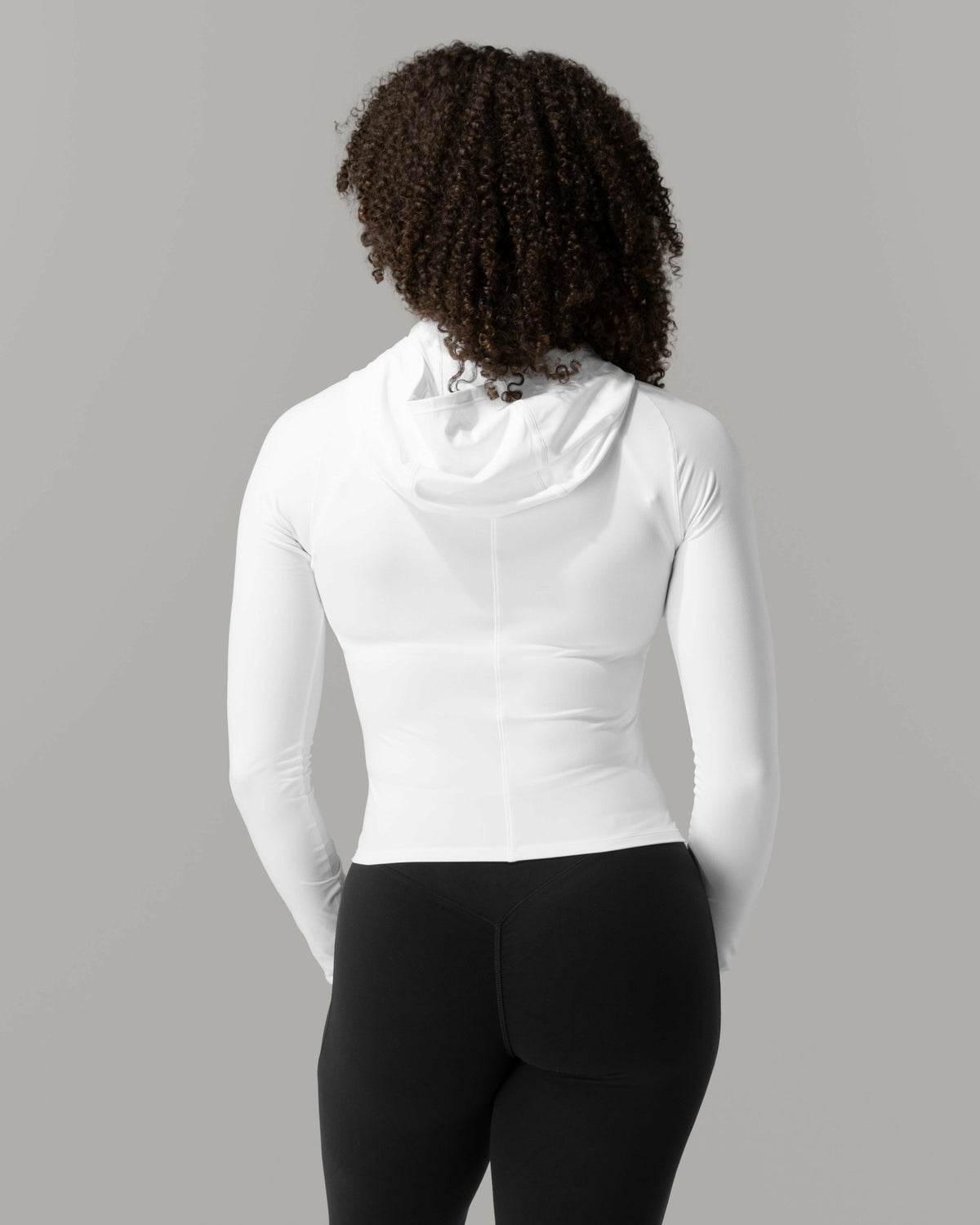 Flex Hoodie - White - Workout Clothes For Women | Alphalete