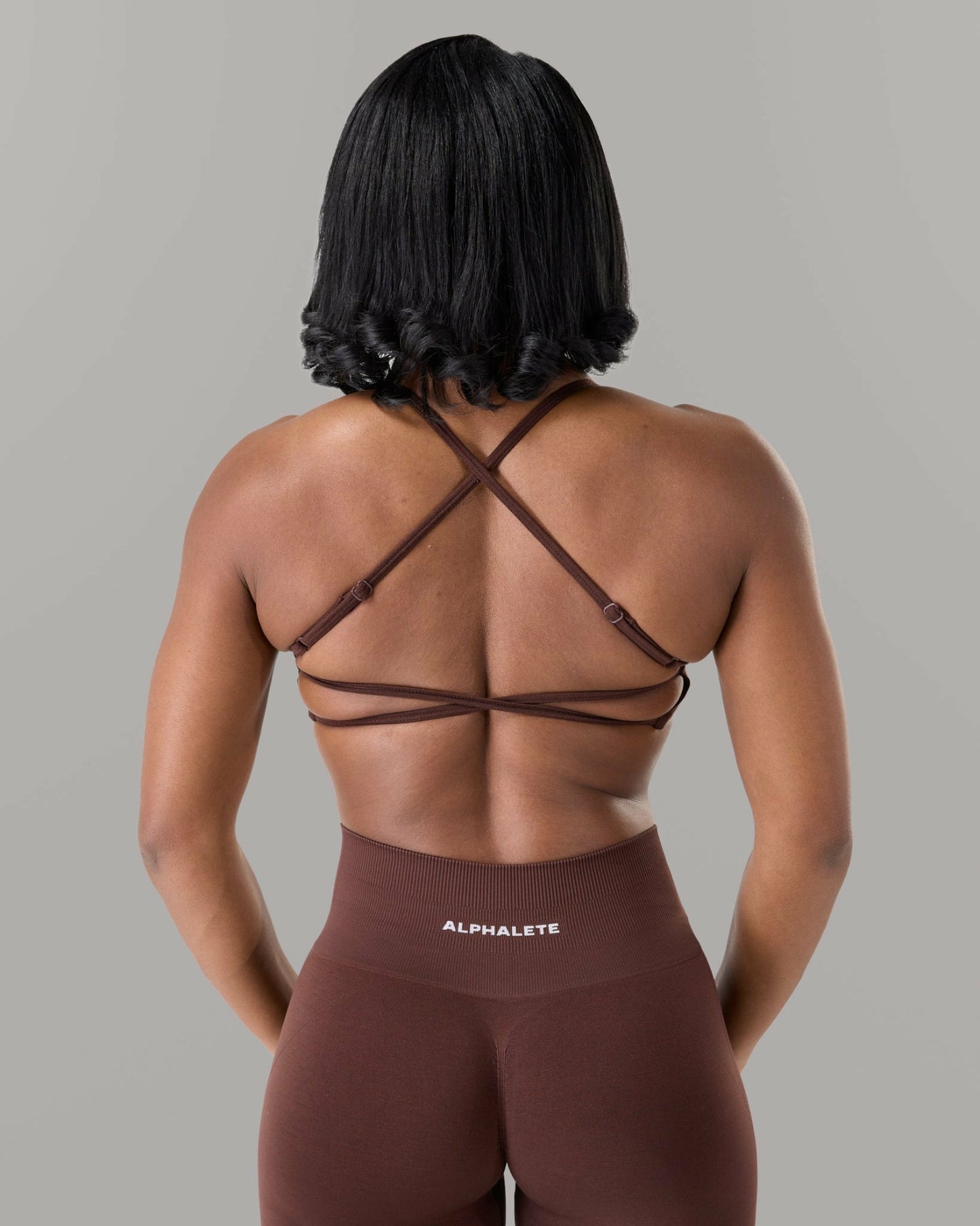 Verge Bra - Cashmere - Best Sports Bra | Alphalete