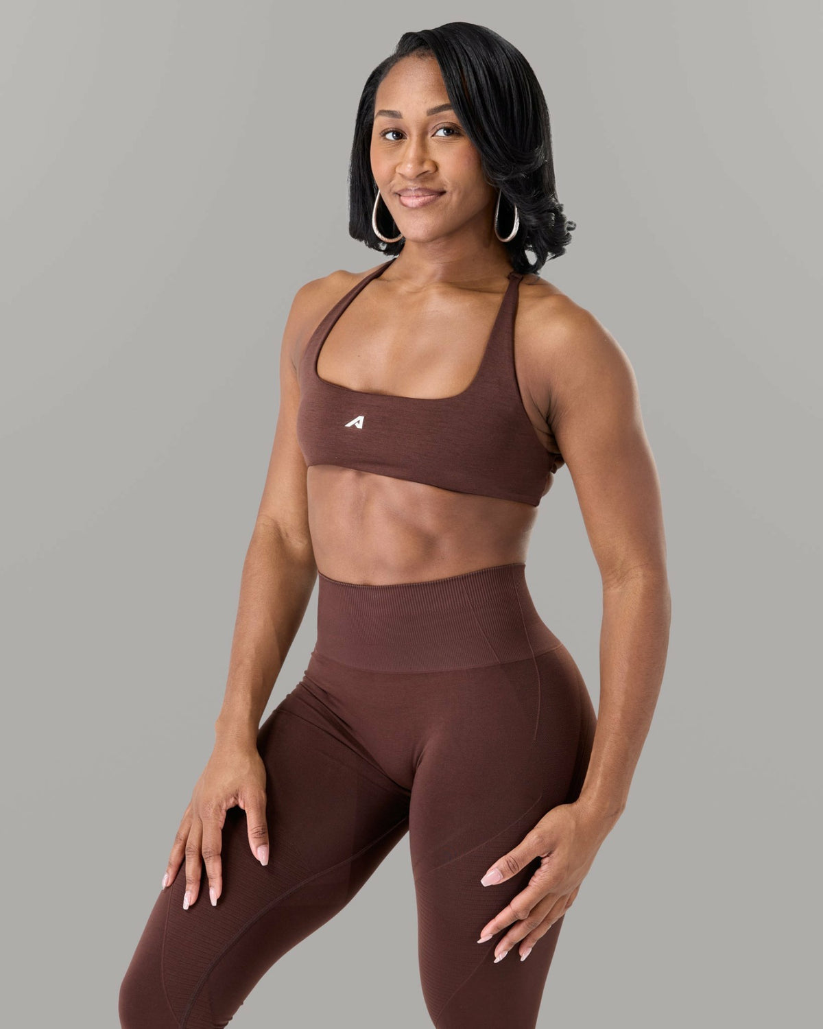 Verge Bra - Cashmere - Best Sports Bra | Alphalete