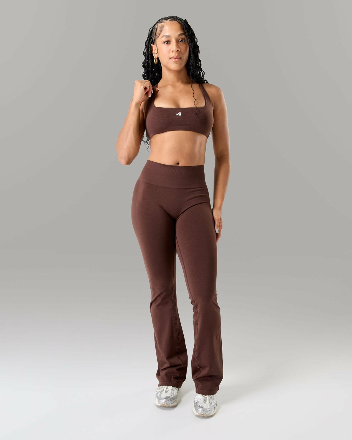 Amplify Ultra-High Rise Flared Pant - Cashmere | Alphalete