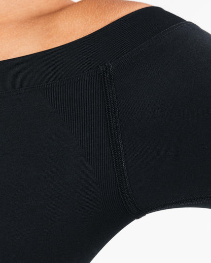 Amplify Halley LS - Black Matter - Workout Clothes | Alphalete