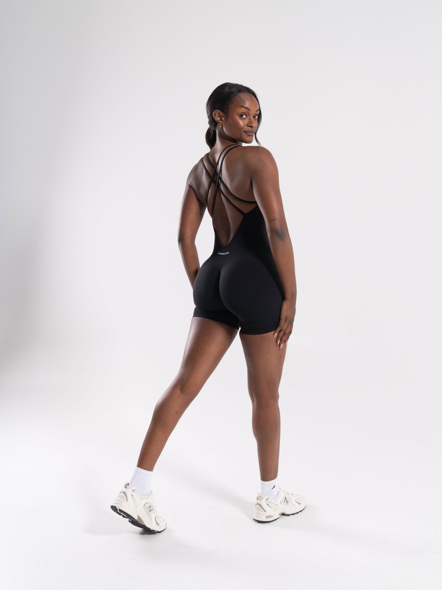 Pump Bodysuit - Black - Workout Clothes For Women | Alphalete