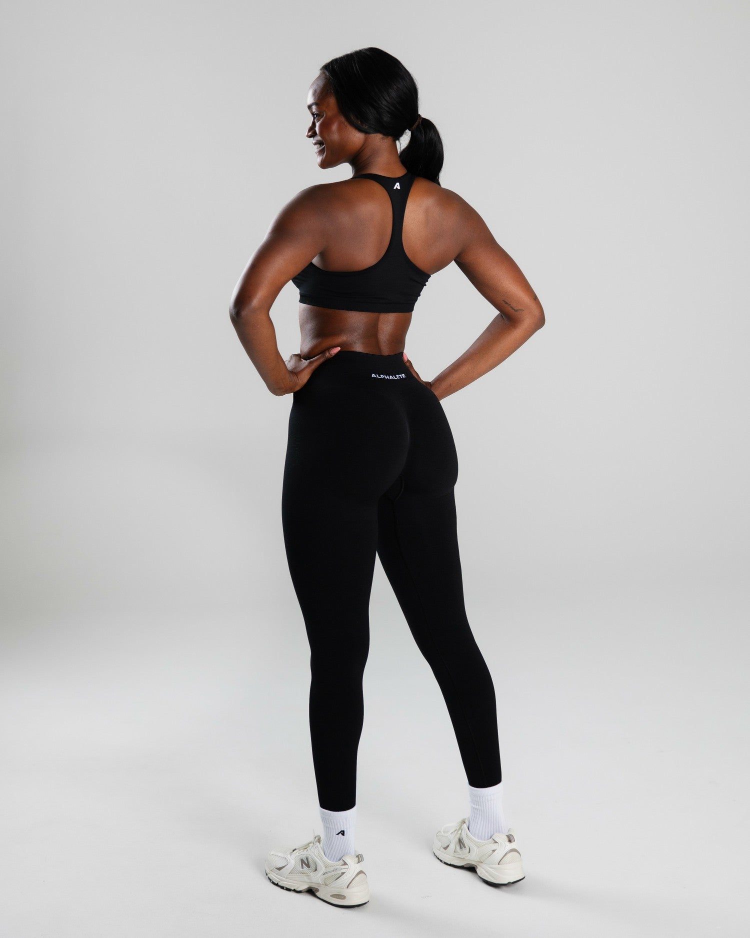 Elevate Bra - Black - Best Sports Bra | Alphalete