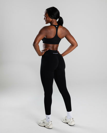 Elevate Bra - Black - Best Sports Bra | Alphalete