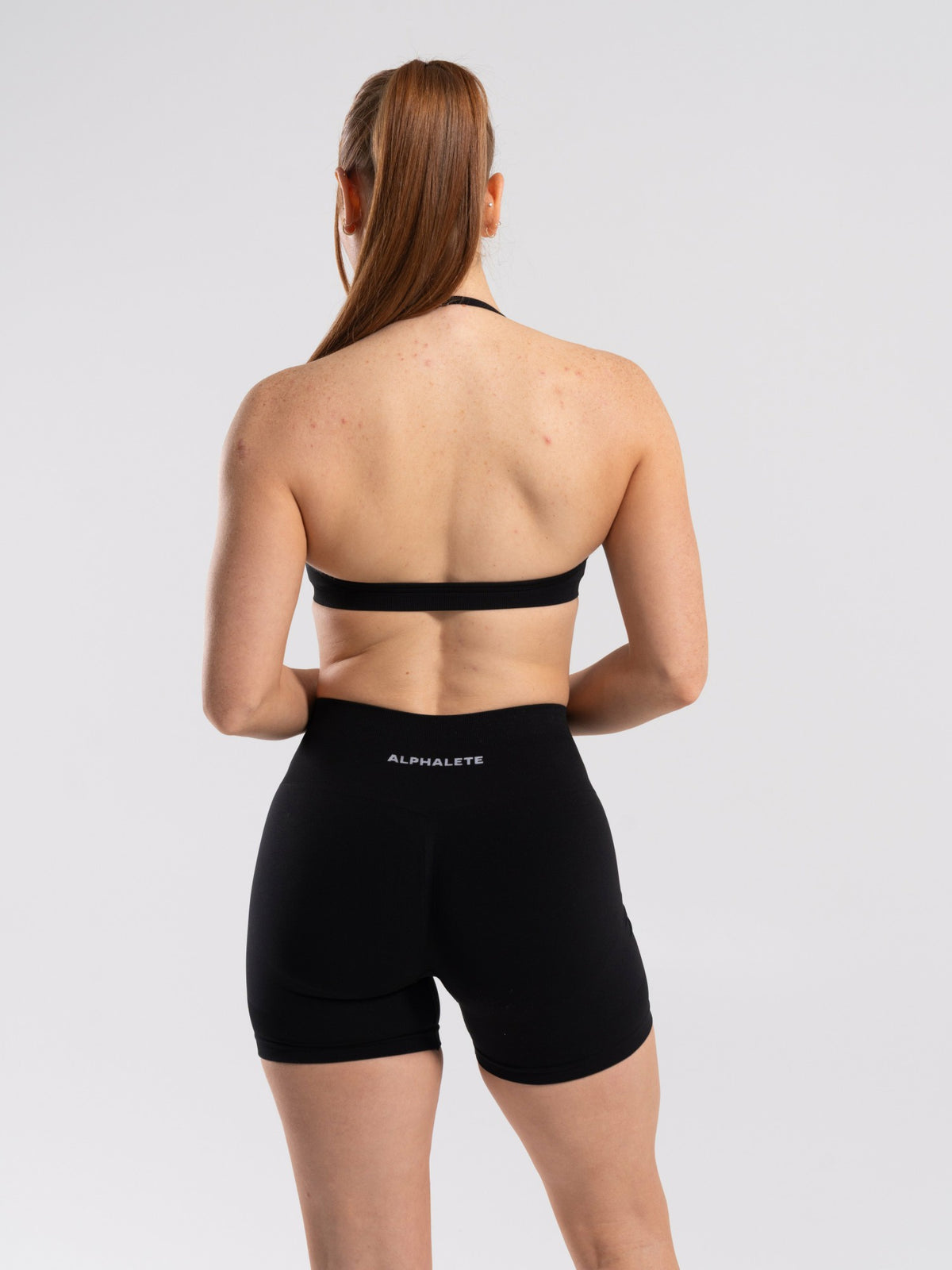 Amplify Minimal Bra - Black - Best Sports Bra | Alphalete