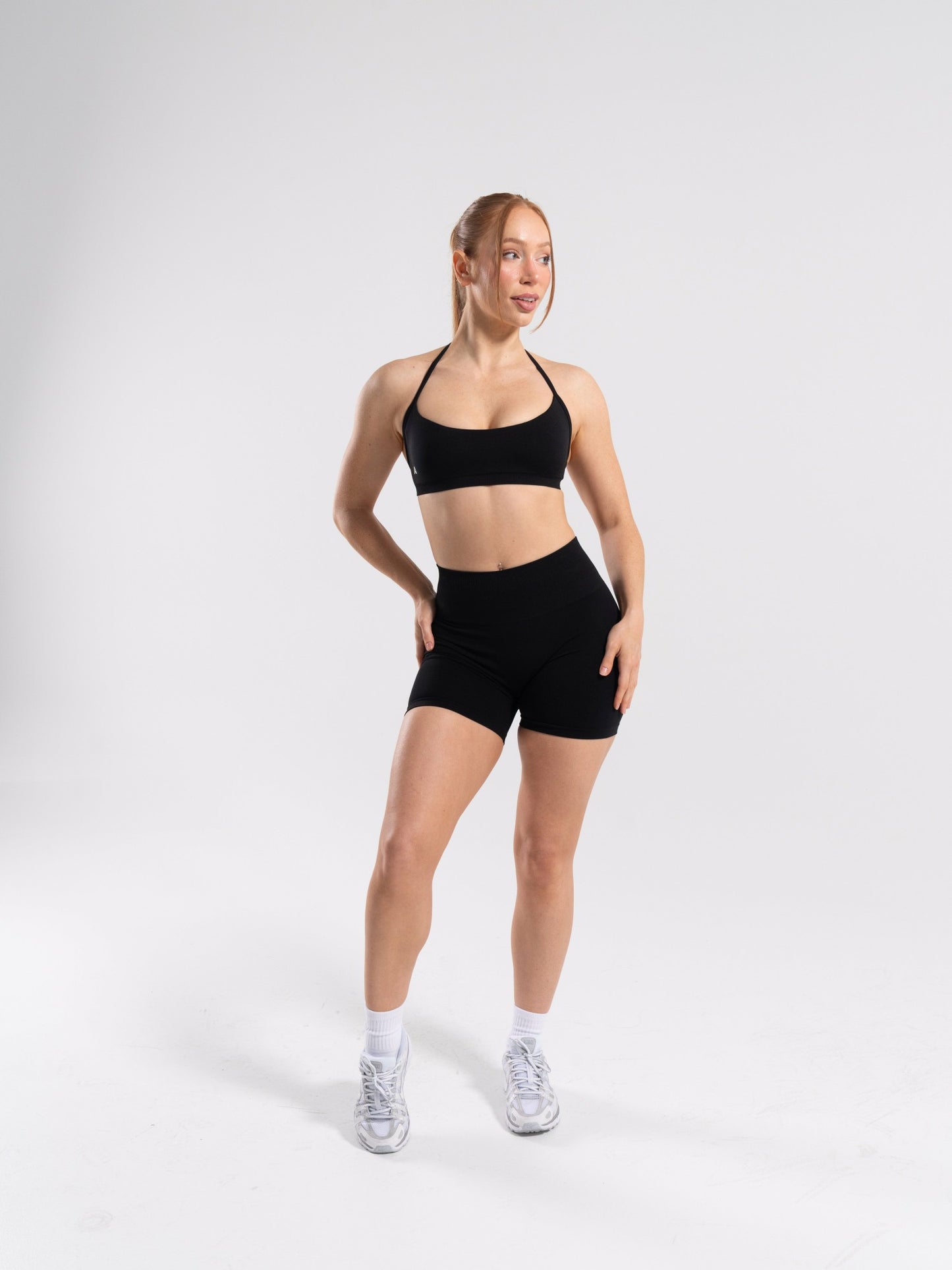 Amplify Minimal Bra - Black - Best Sports Bra | Alphalete