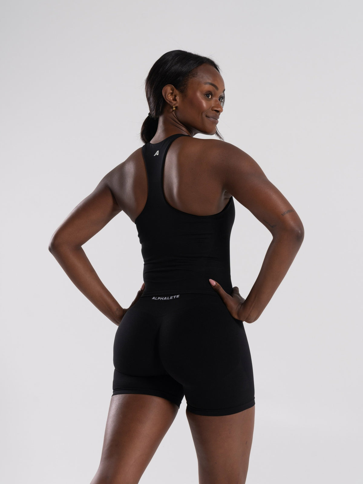 Mirror Tank - Black - Workout Clothes For Women | Alphalete