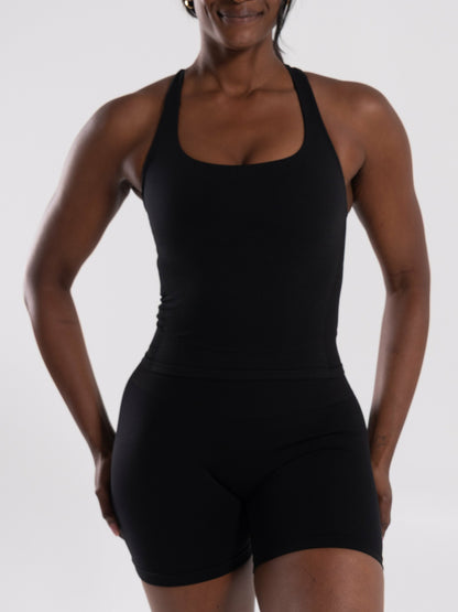 Mirror Tank - Black - Workout Clothes For Women | Alphalete