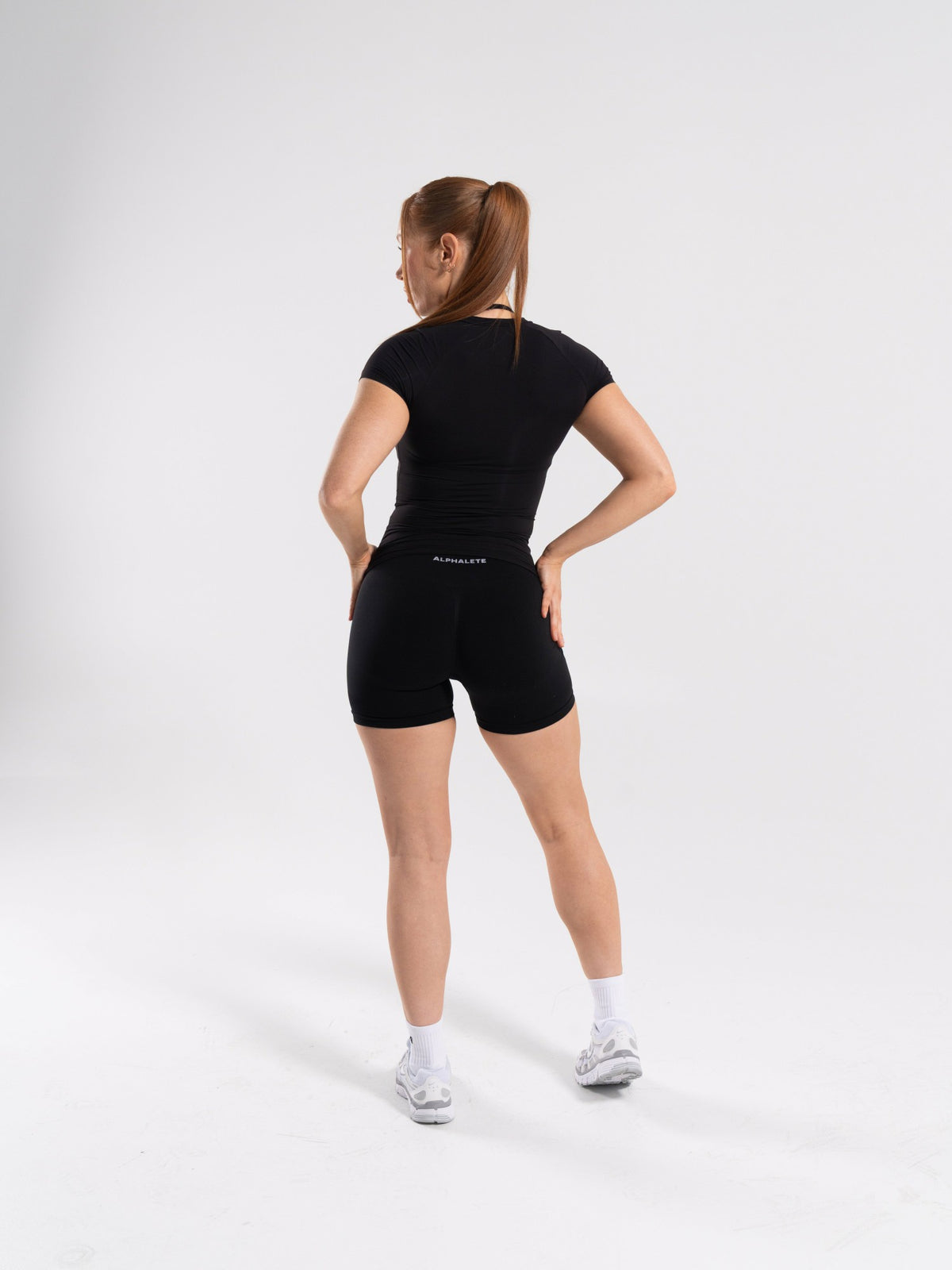 Softcurve Tee - Black - Workout Clothes For Women | Alphalete
