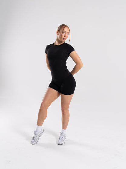Softcurve Tee - Black - Workout Clothes For Women | Alphalete
