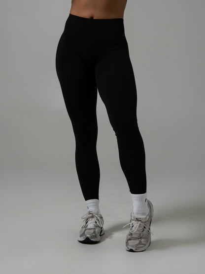 Contour Mid Rise Legging - Black | Alphalete