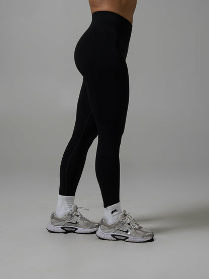 Contour Mid Rise Legging - Black | Alphalete