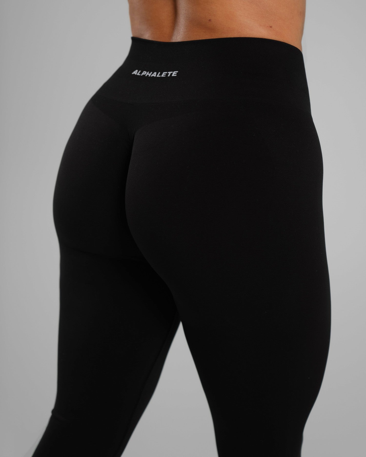 Amplify Mid Rise Legging - Black | Alphalete