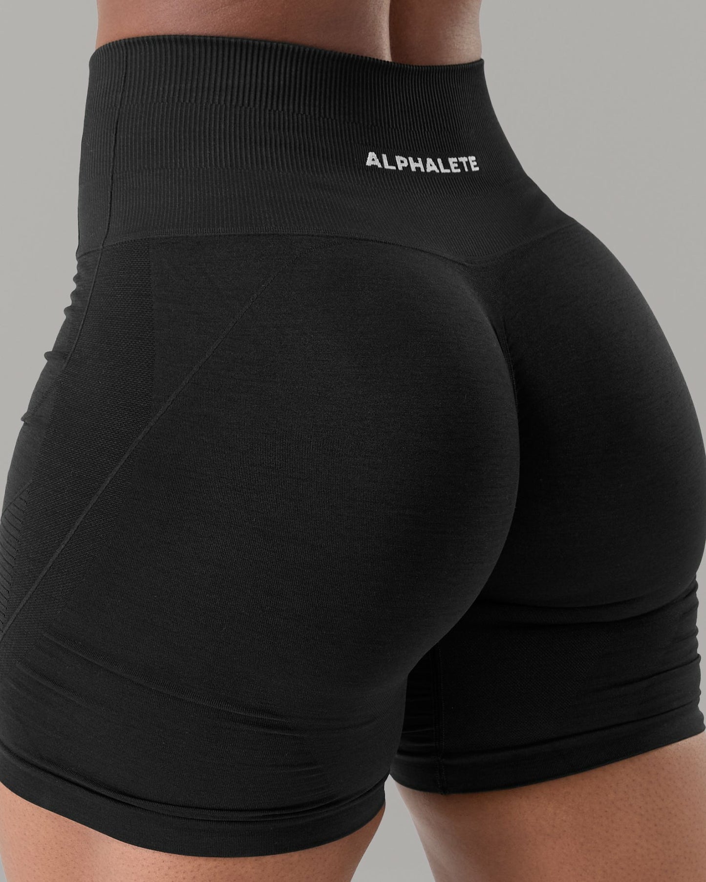 Revive High Rise Short - Black - Workout Clothes For Women | Alphalete