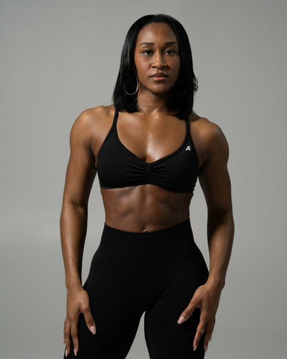 Sandy Bra - Black - Best Sports Bra | Alphalete