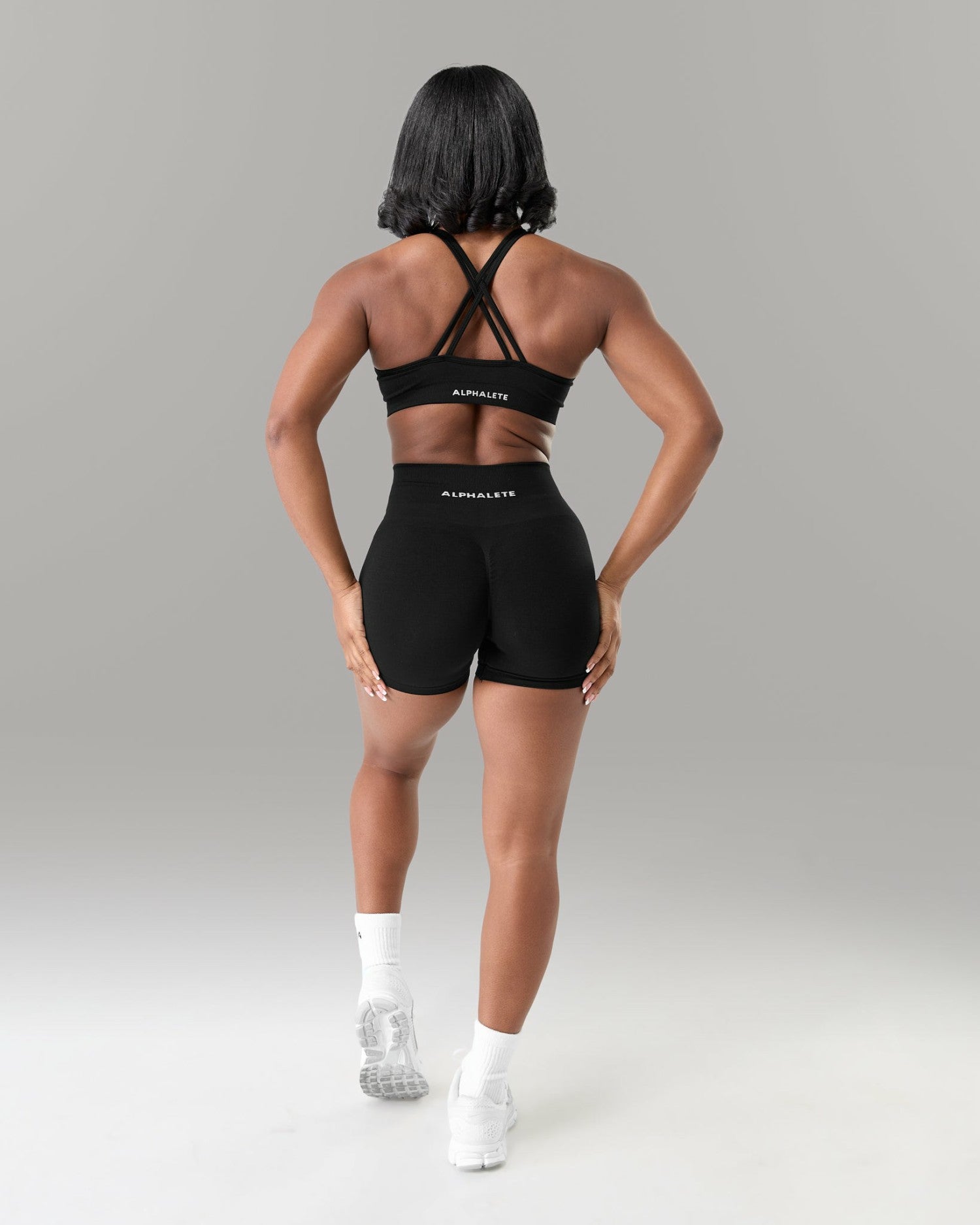 Amplify Gravity Ultra-High Rise Short - Black | Alphalete