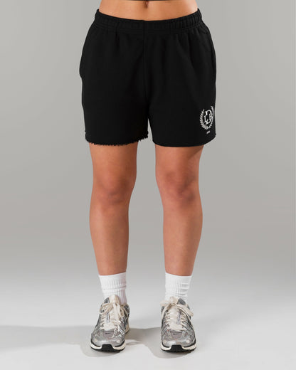 Core Sweat Short - Black - Workout Clothes For Women | Alphalete